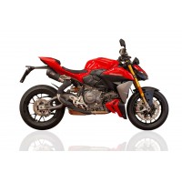 QD Exhaust Twin GUNSHOT DARK MATTER Slip-on Exhaust for the Ducati Panigale / Streetfighter V2 (2025+) QD Exhaust Twin GUNSHOT DARK MATTER Slip-on Exhaust for the Ducati Panigale / Streetfighter V2 (2025+)